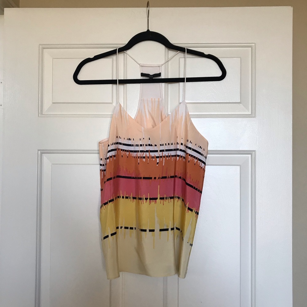 Tibi Signature Silk Cami